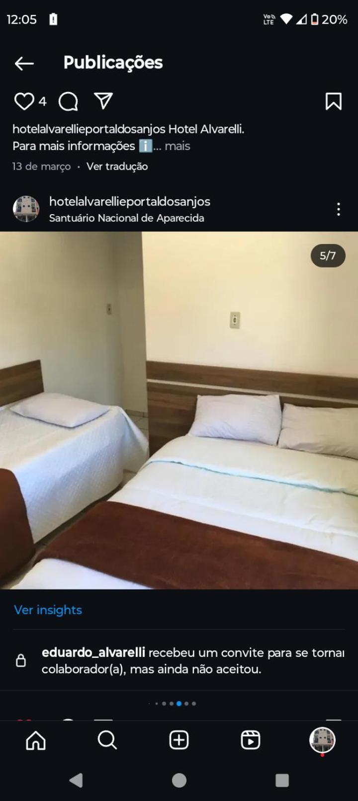Hotel Portal Dos Anjos อาปาเรซิดา ภายนอก รูปภาพ