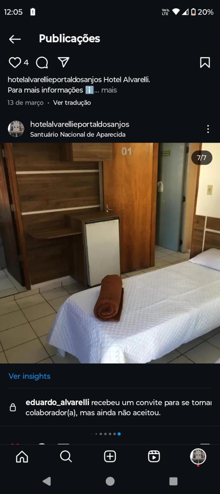 Hotel Portal Dos Anjos อาปาเรซิดา ภายนอก รูปภาพ